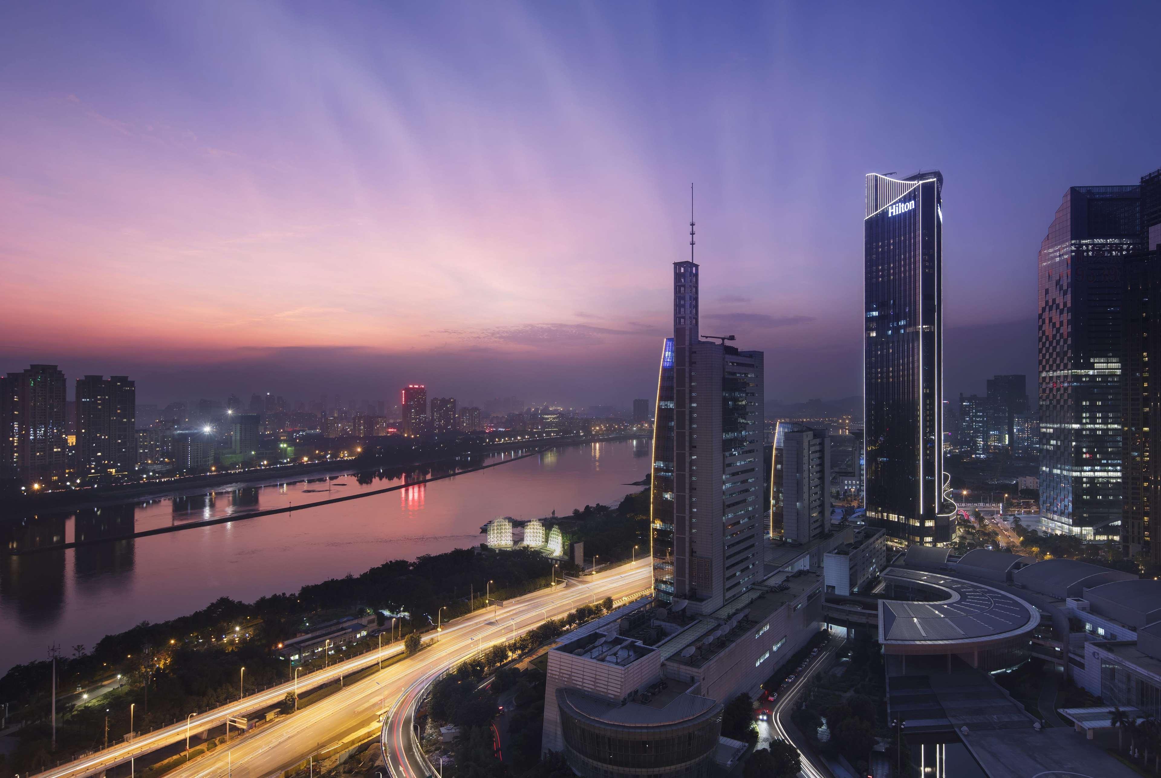 Hilton Fuzhou Hotel Фучжоу Екстериор снимка