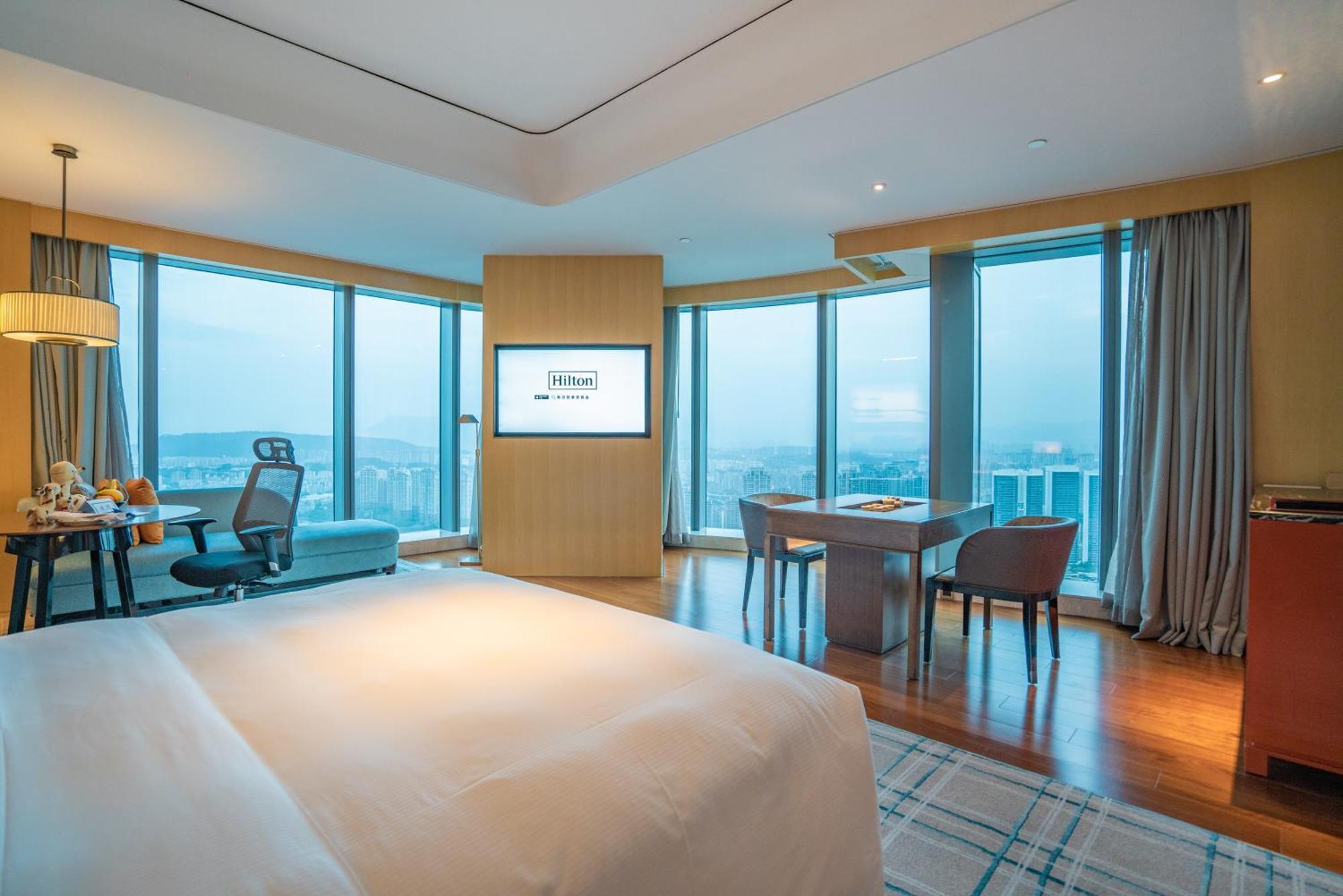 Hilton Fuzhou Hotel Фучжоу Екстериор снимка