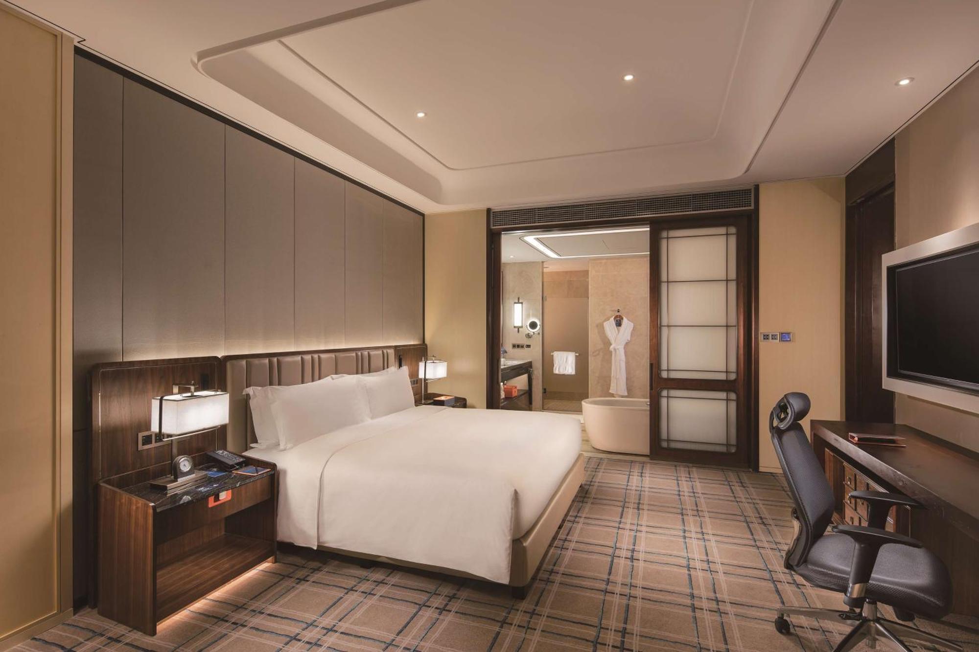 Hilton Fuzhou Hotel Фучжоу Екстериор снимка