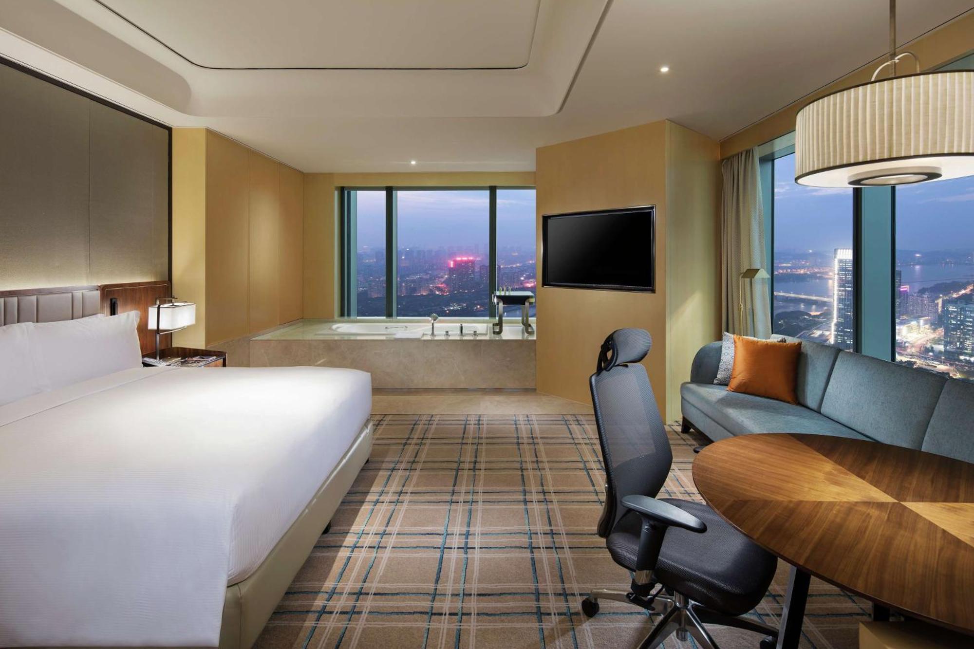 Hilton Fuzhou Hotel Фучжоу Екстериор снимка